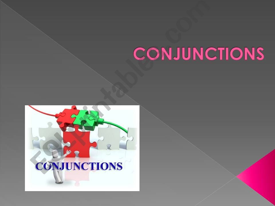 Conjuncttions powerpoint