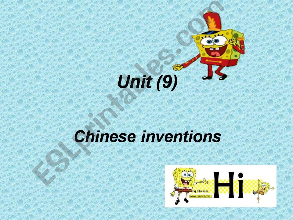 power point    The chinese inventions