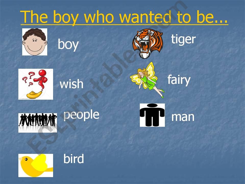 The Boy who Wanted to Be- A short story