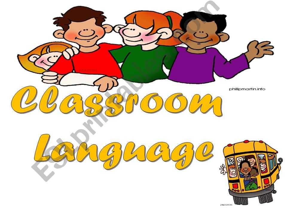 Classroom Language powerpoint