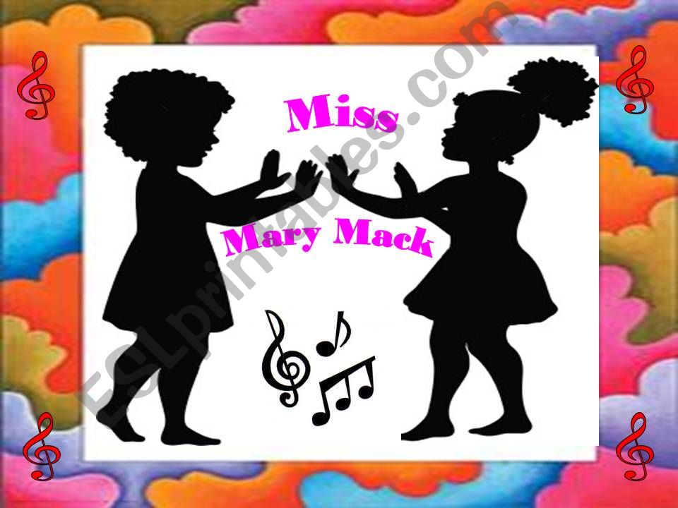 Miss Mary Mack powerpoint
