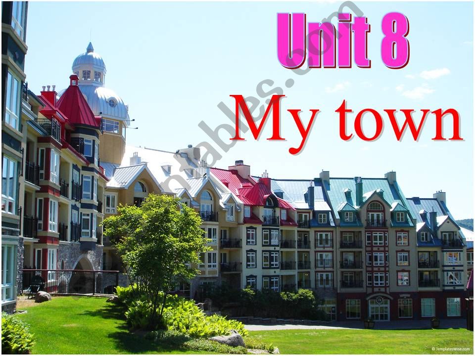 Places in my town powerpoint
