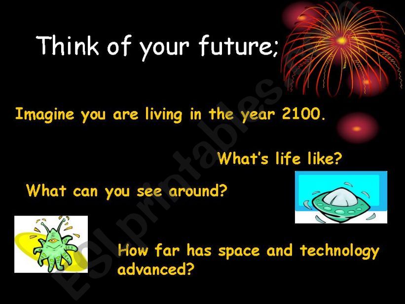Think of your future powerpoint