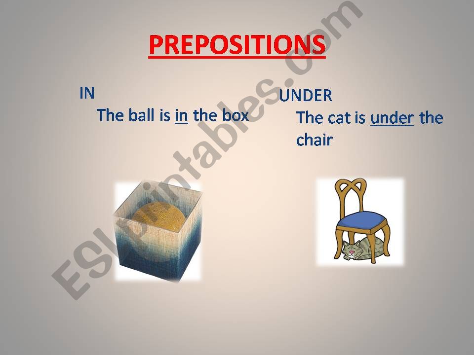Prepositions powerpoint