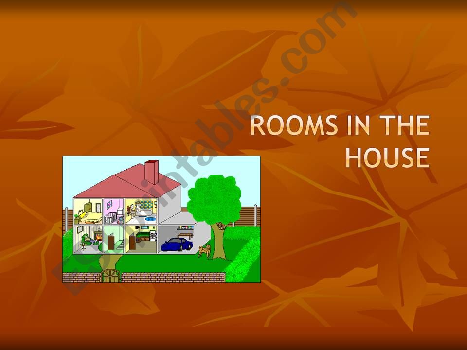 Parts of the house powerpoint