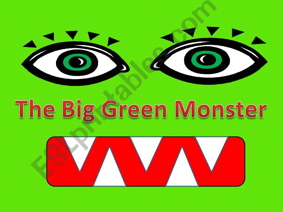 Big Green Monster powerpoint