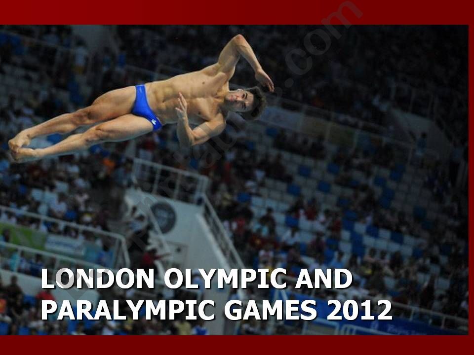 London Olympic Games GAME powerpoint