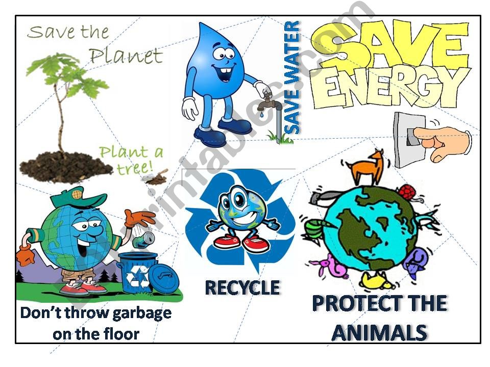 Save the Planet Puzzle powerpoint