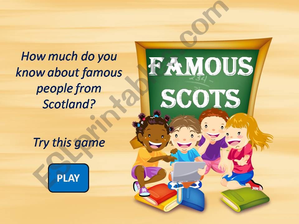 Famous Scots powerpoint