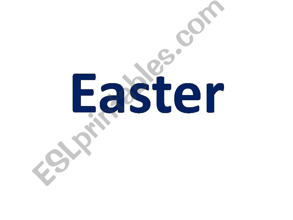 Easter Presentaion powerpoint