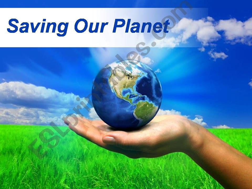 saving our planet powerpoint
