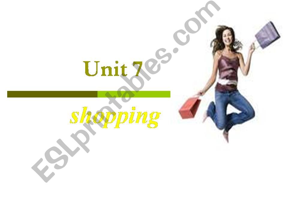 shopping powerpoint