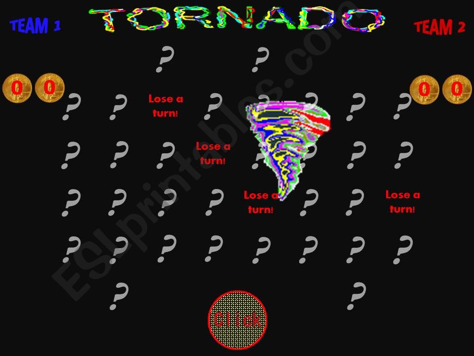 REFLEXIVE PRONOUNS TORNADO GAME Random 32 questions