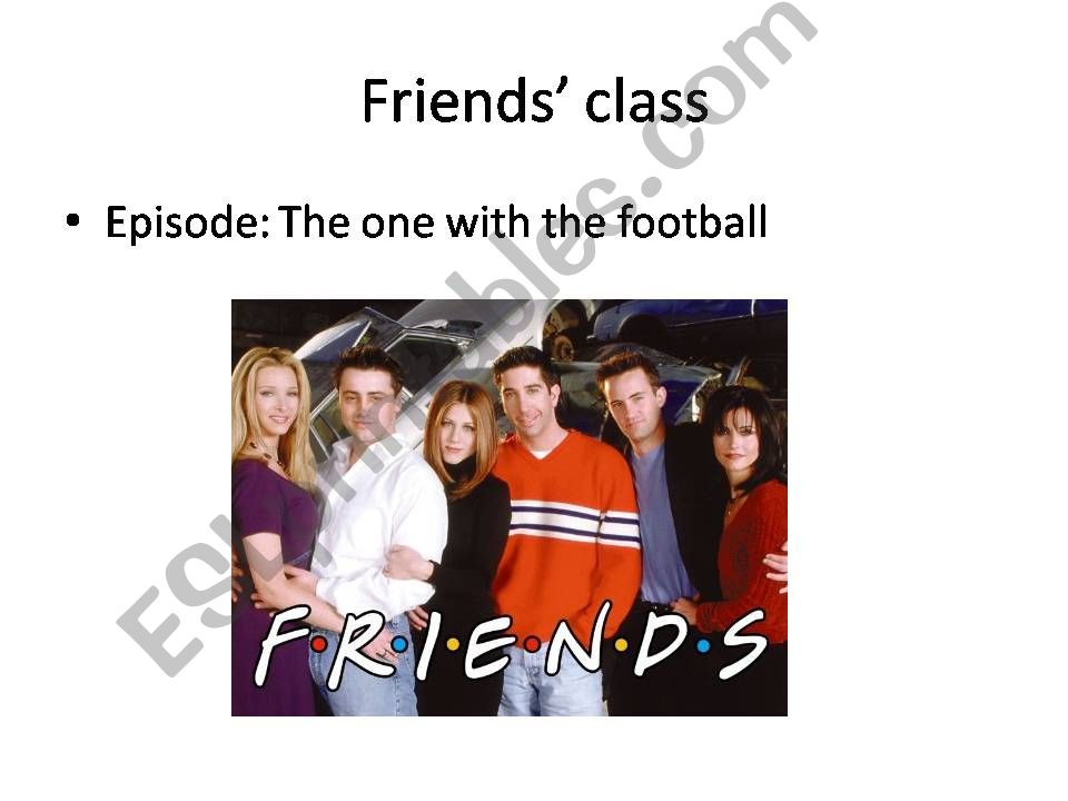Friends class season 3 episode 9