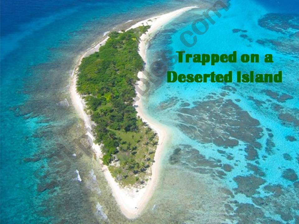 Stranded on a Deserted Island powerpoint