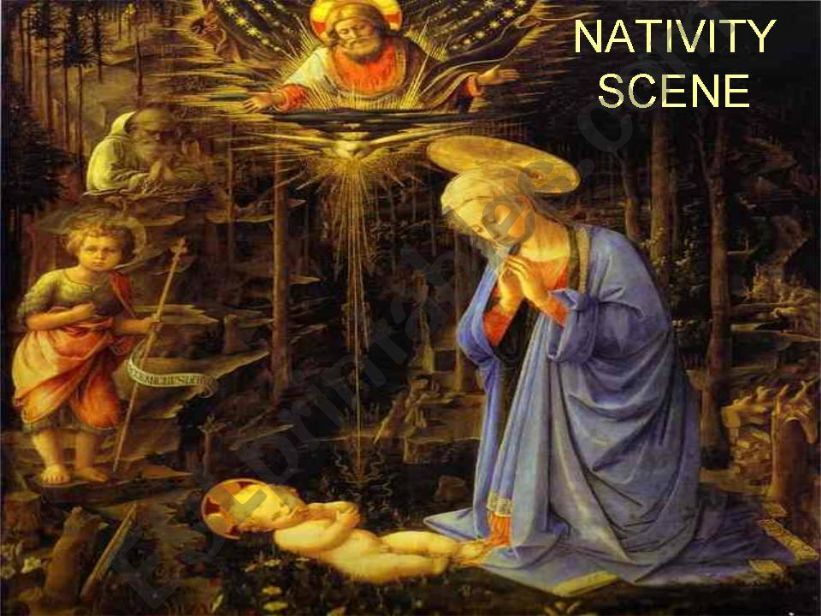 nativity scene powerpoint