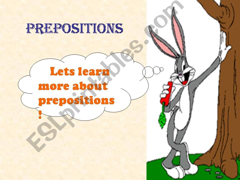 Prepositions powerpoint