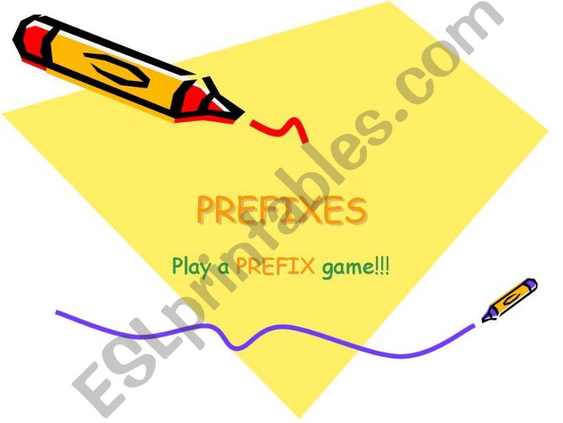 Prefixes powerpoint