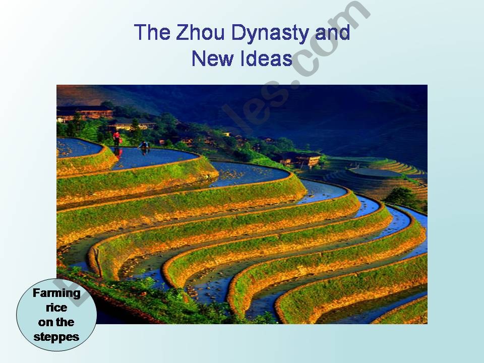 Ancient China- Zhou Dynasty powerpoint