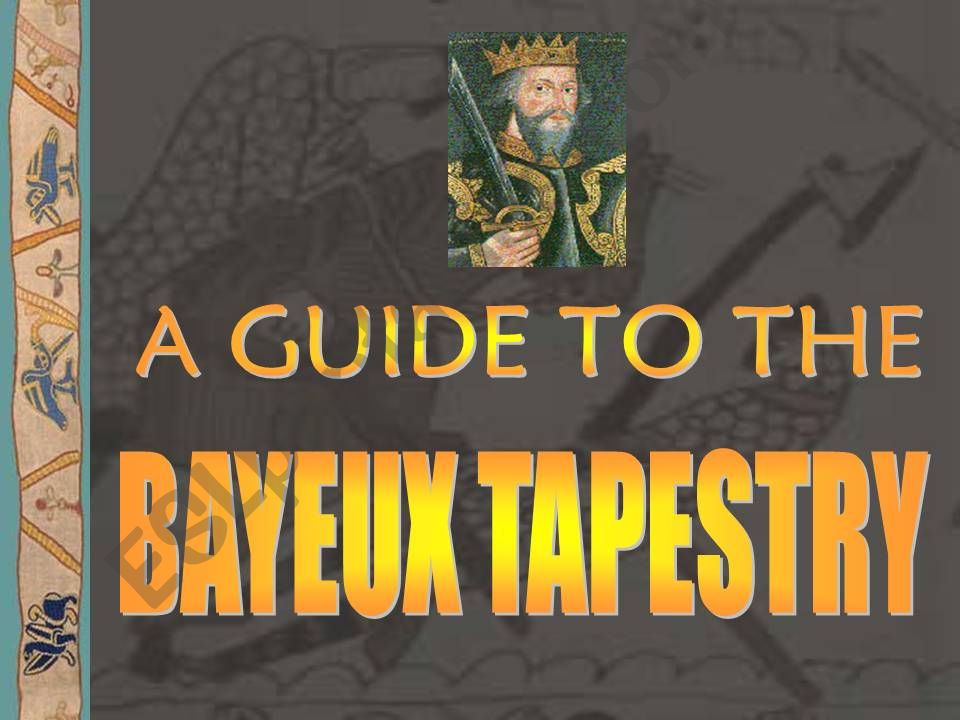 A Guide to the Bayeux tapestry