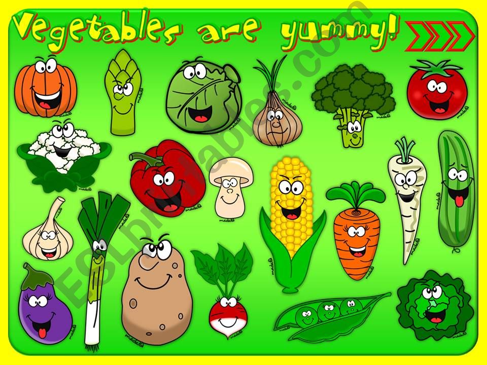 Vegetables are yummy - GAME (1)