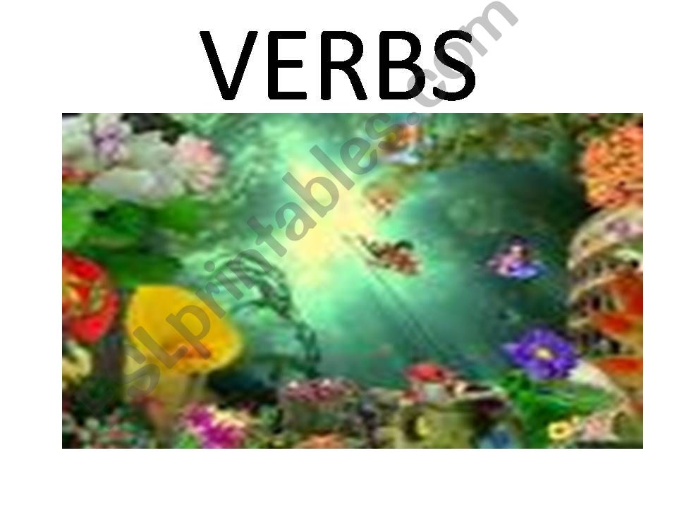 VERBS PART-I powerpoint