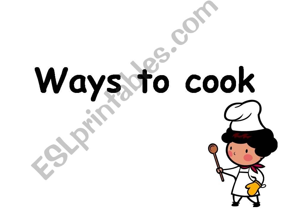 Ways to cook powerpoint