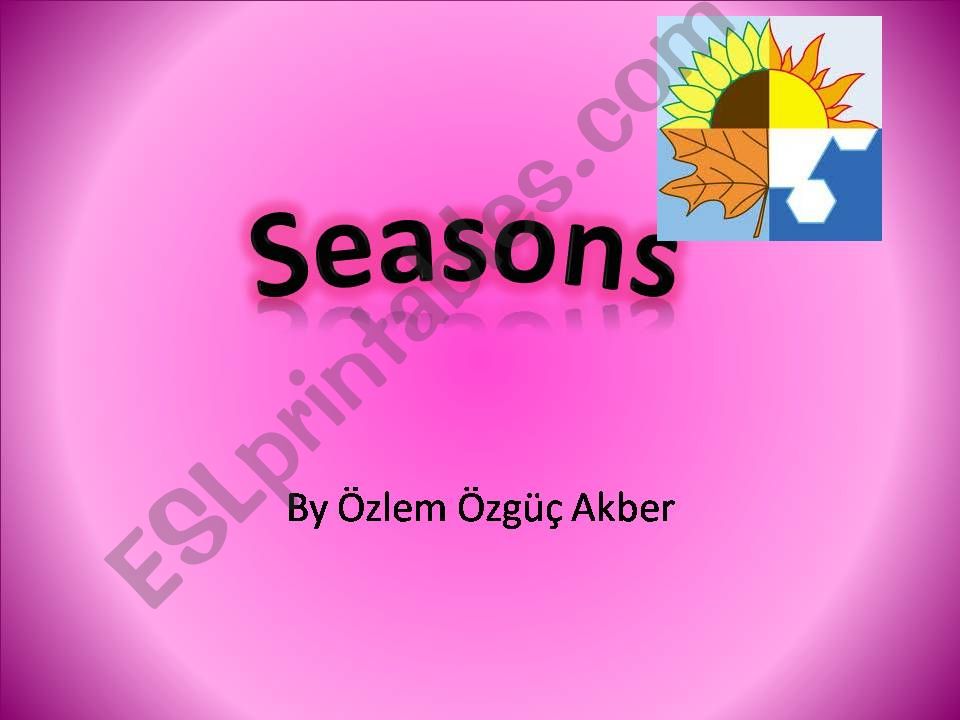 seasons powerpoint