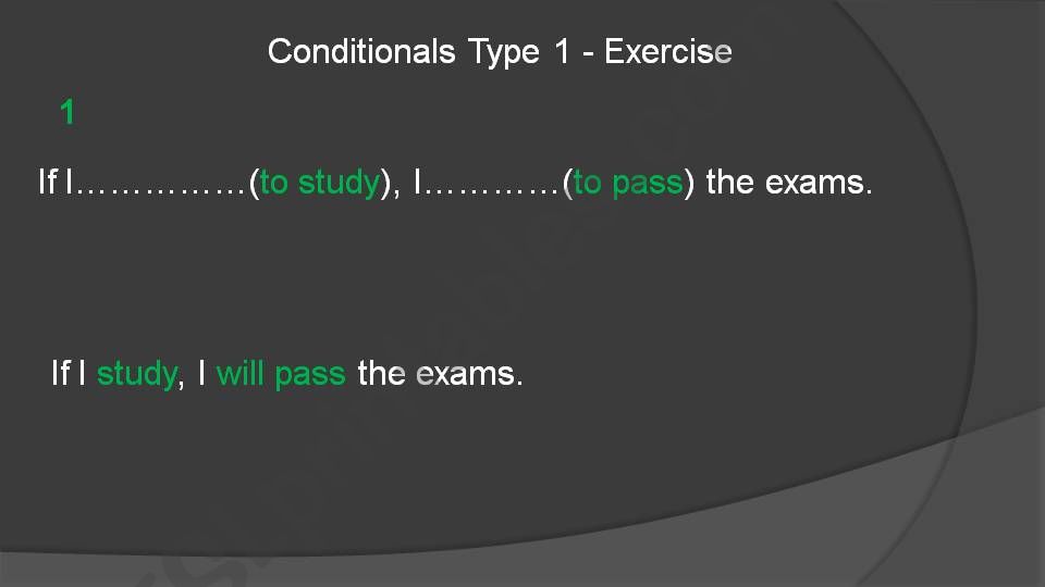 If conditional-type-1 powerpoint