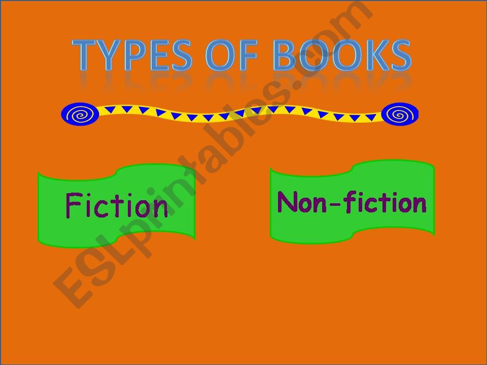 Types of books powerpoint