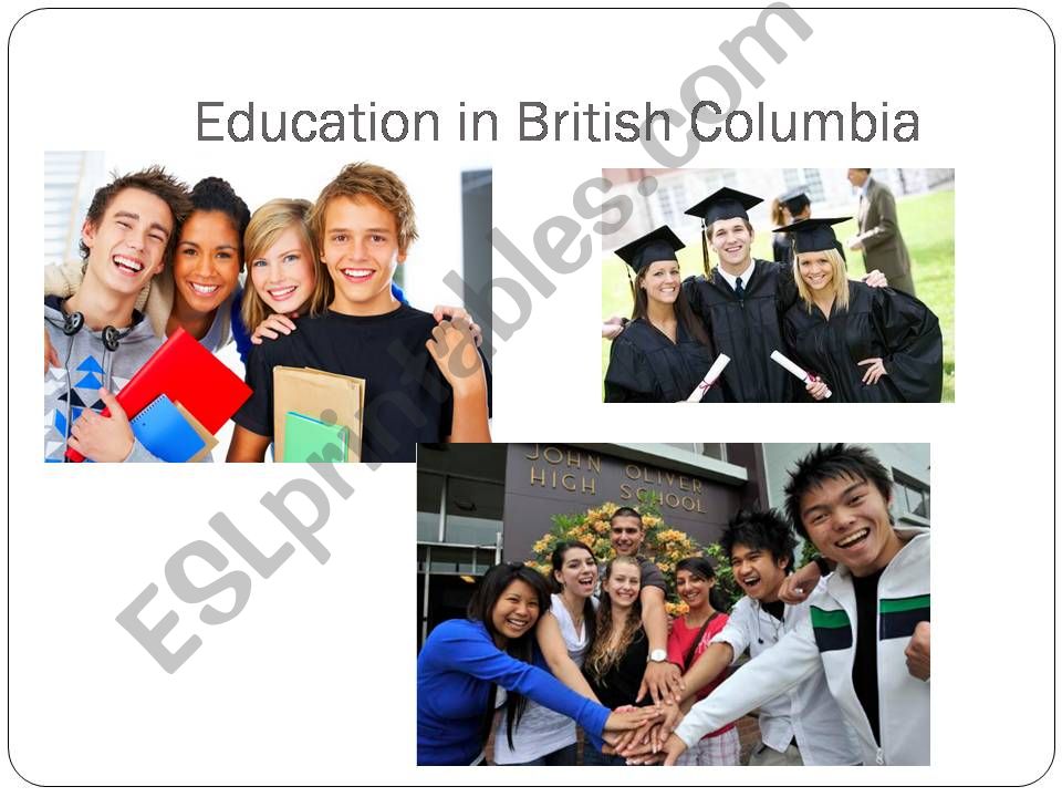 Education in British Columbia powerpoint