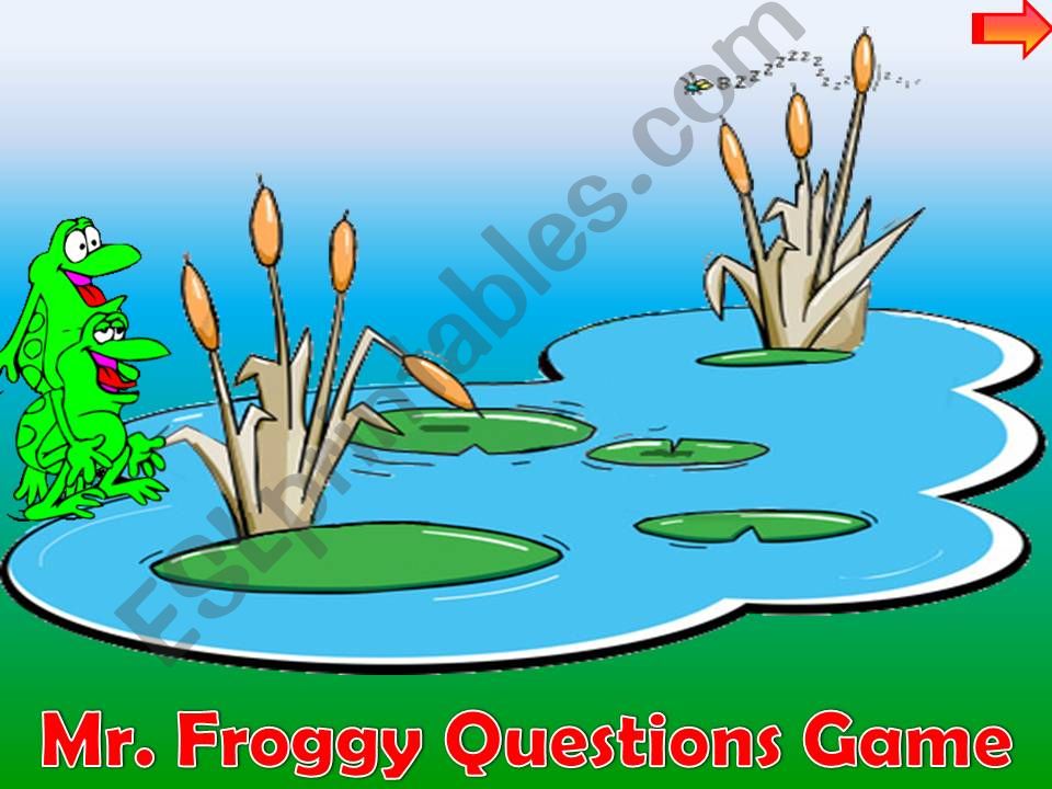 Mr. Froggy Question Tenses powerpoint
