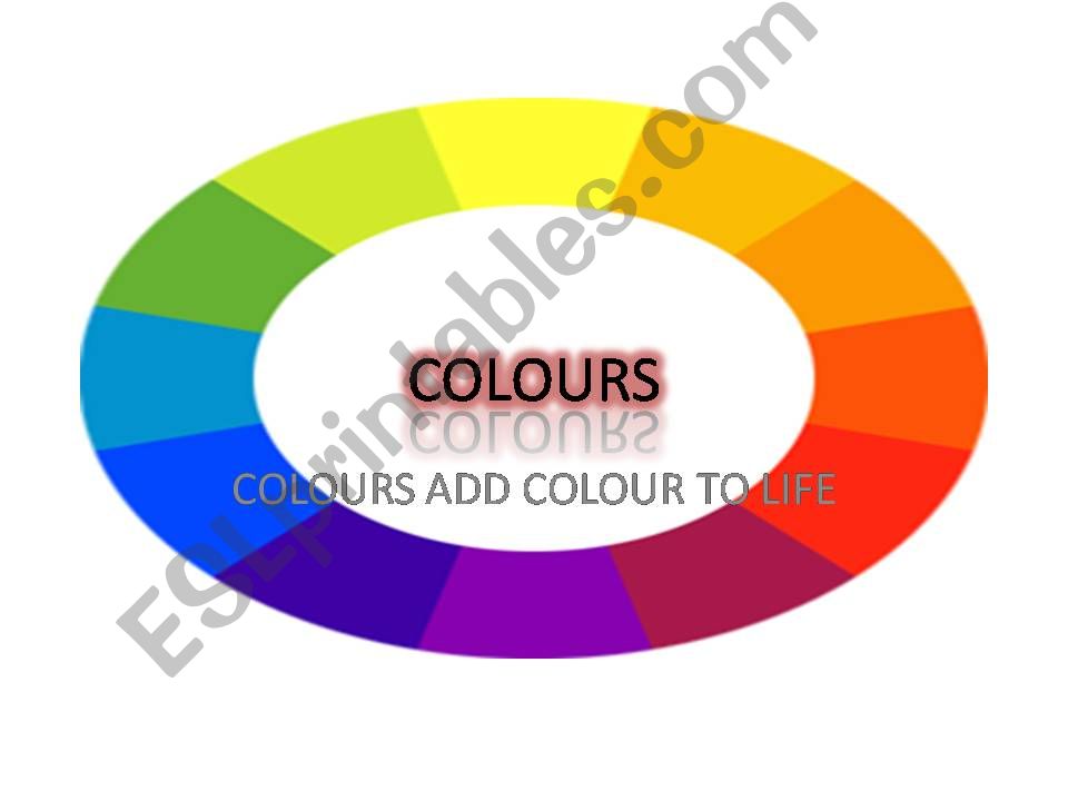 COLOURS powerpoint