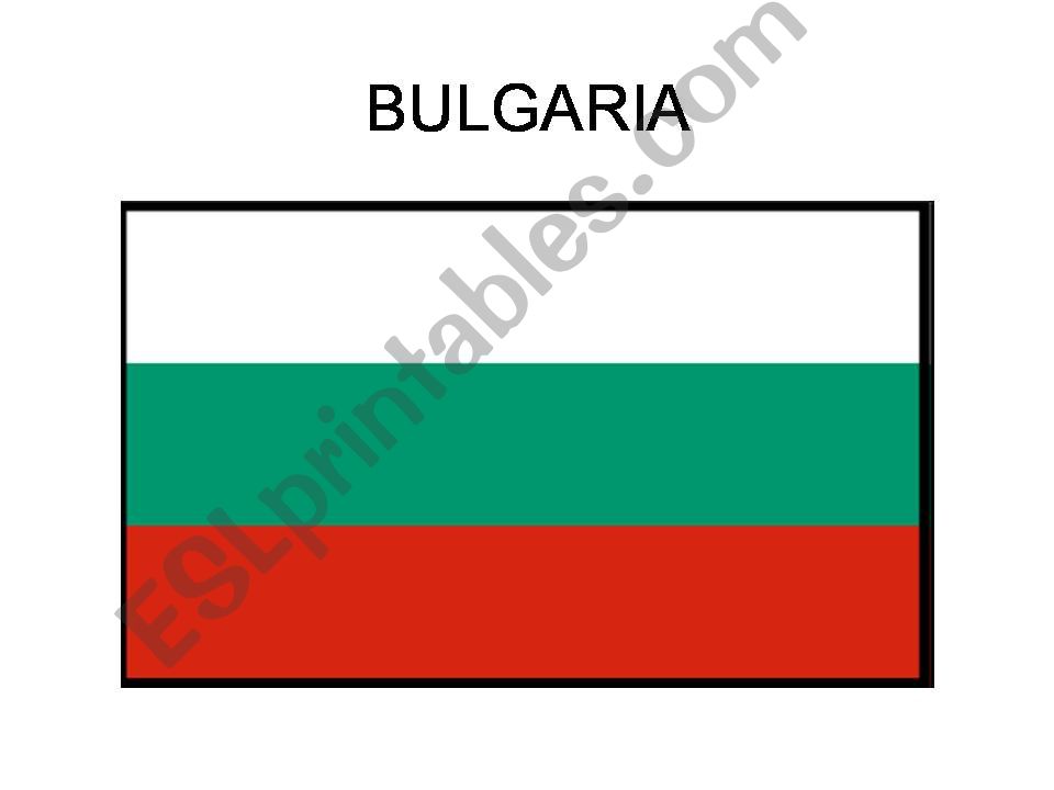 Bulgaria powerpoint