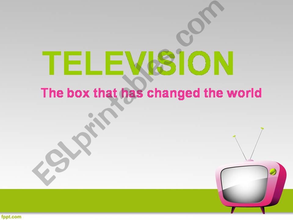 Television powerpoint