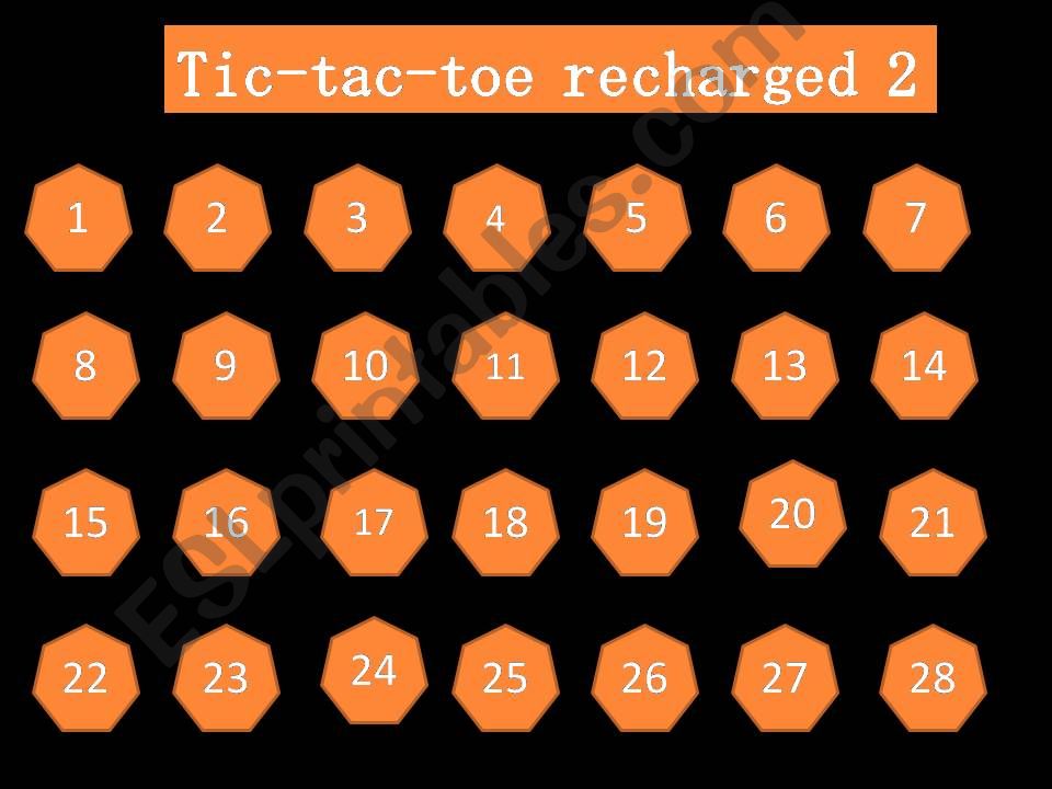 Tic-tac-toe charged 2 powerpoint