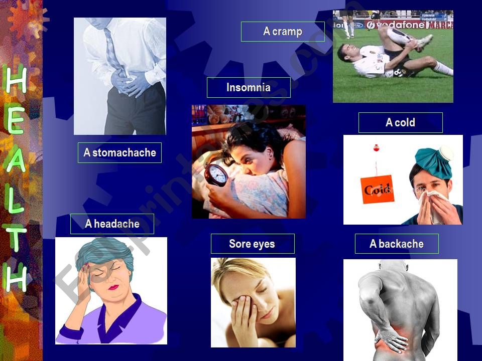 HEALTH  PROBLEMS powerpoint