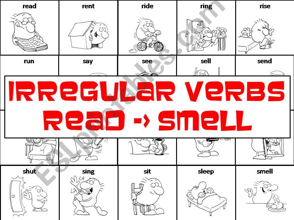 irregular verbs part 4 powerpoint