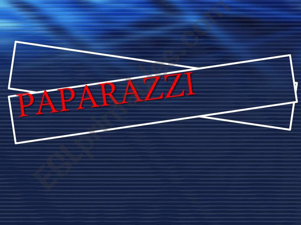 paparazzi powerpoint