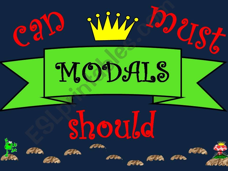 MODALS ANIMATED-GAME powerpoint