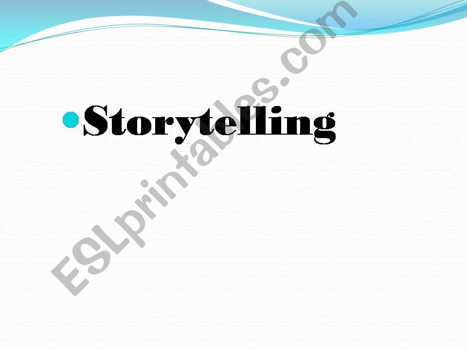 STORY TELLING powerpoint
