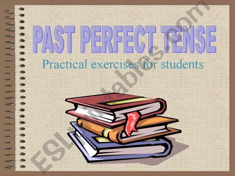 Past Perfect Tense powerpoint