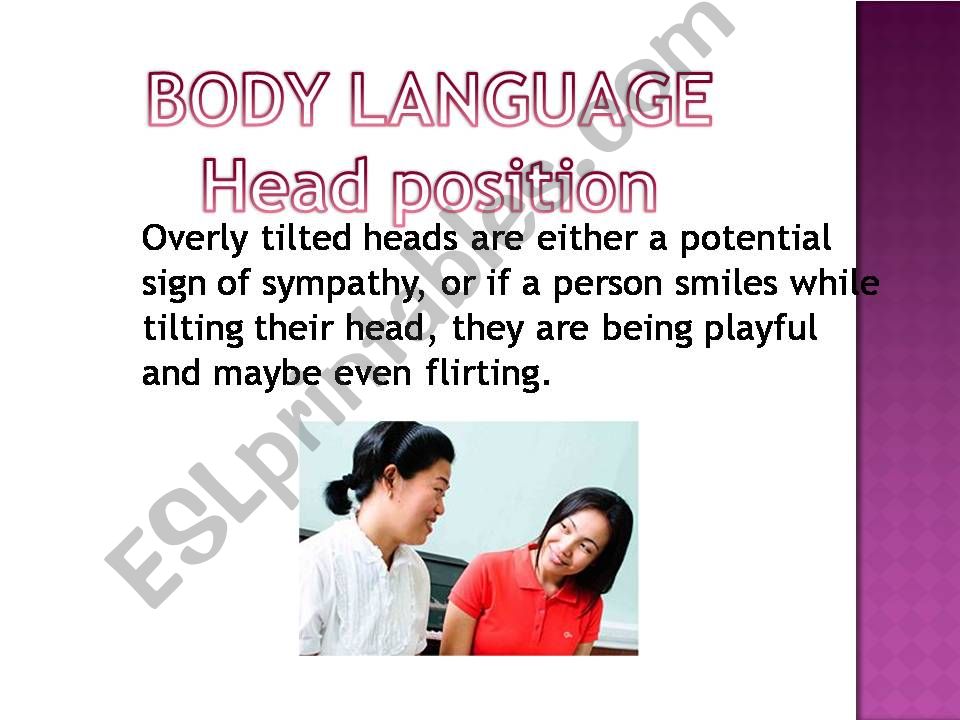 Body language powerpoint