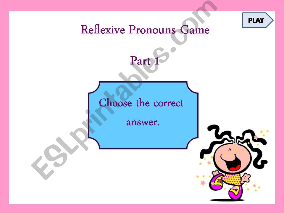 Reflexive Pronouns powerpoint