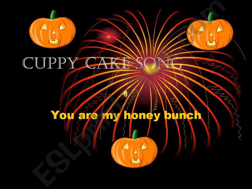 hunny bunch song powerpoint