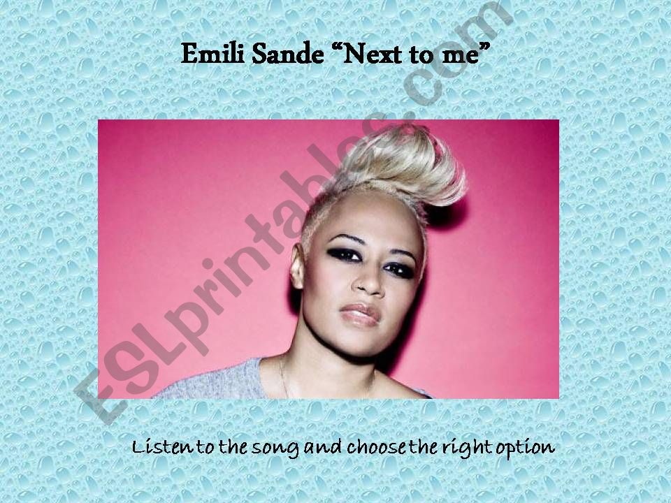 Emili Sandé 