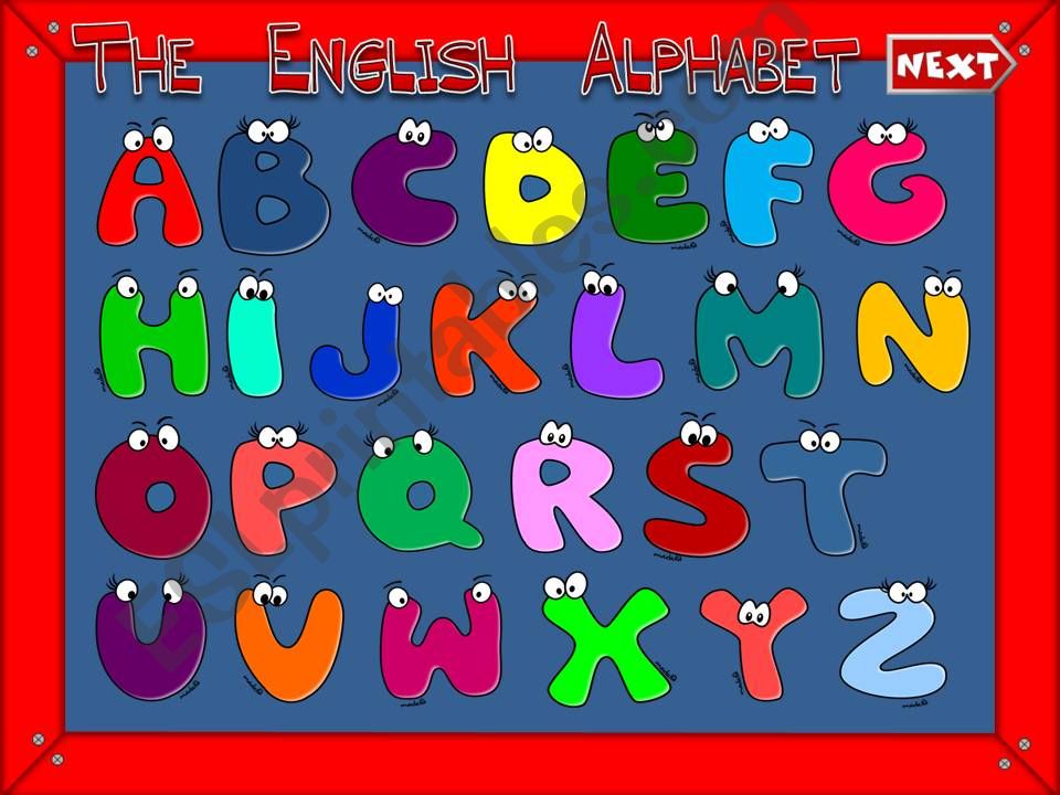 The English Alphabet *A-I* - GAME (1)