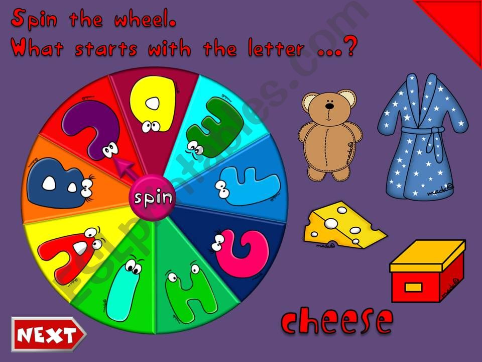 The English Alphabet *A-I* - GAME (3)