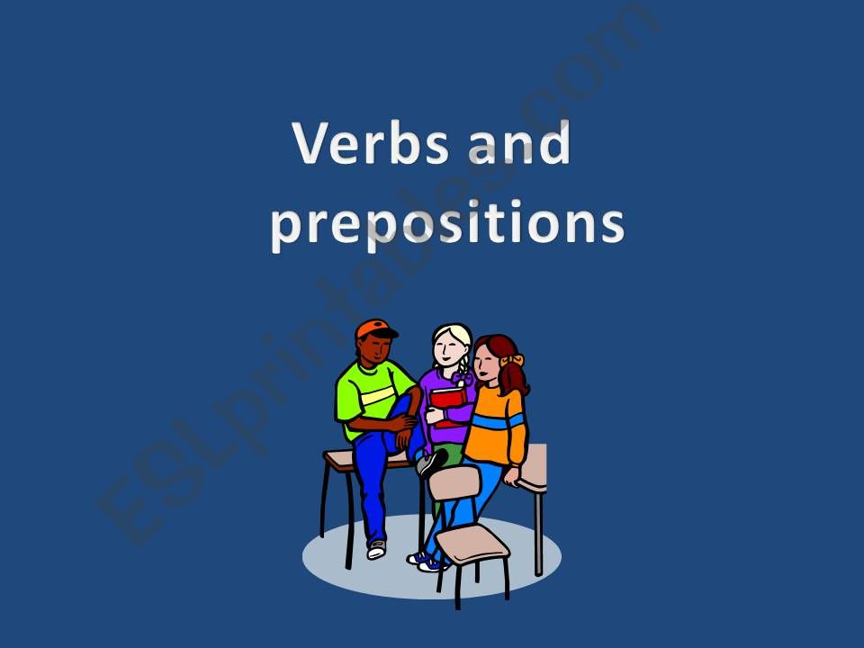 Verbs and Prepositions powerpoint