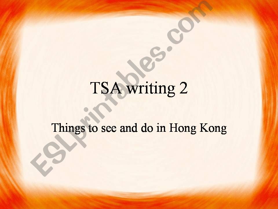 Things to see and do in Hong Kong 